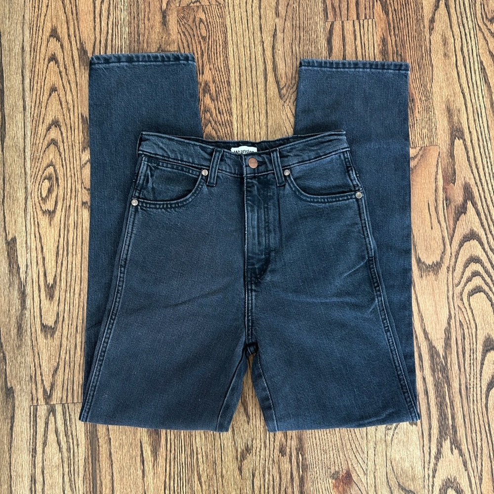 Wrangler Charcoal Denim Pants - Picture 2 of 7
